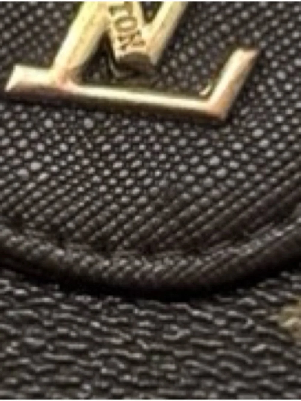 Monogram Canvas Brown Wallet with Tortoiseshell Accent